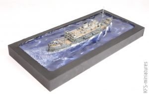 1/700 HMS Royal Scotsman - AJM Models - Budowa