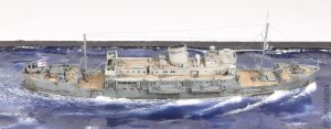 1/700 HMS Royal Scotsman - AJM Models - Budowa