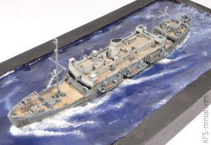 1/700 HMS Royal Scotsman - AJM Models - Budowa