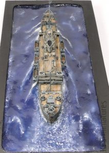 1/700 HMS Royal Scotsman - AJM Models - Budowa