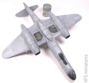 1/48 Gloster Meteor NF.14 - Sword - Budowa