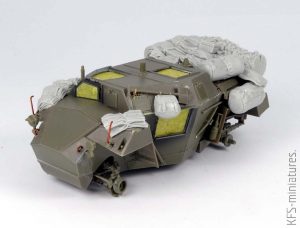 1/35 Humber Scout Car Mk.I  - Bronco - Budowa cz.2