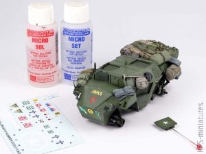 1/35 Humber Scout Car Mk.I  - Bronco - Budowa cz.2