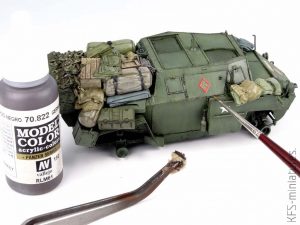 1/35 Humber Scout Car Mk.I  - Bronco - Budowa cz.2