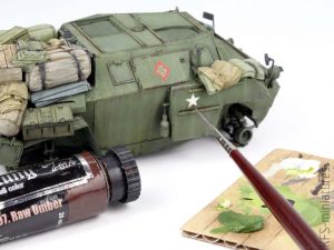 1/35 Humber Scout Car Mk.I  - Bronco - Budowa cz.2