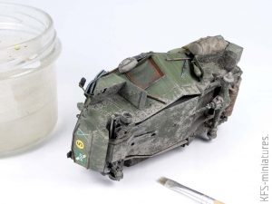 1/35 Humber Scout Car Mk.I  - Bronco - Budowa cz.2