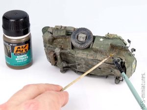 1/35 Humber Scout Car Mk.I  - Bronco - Budowa cz.2