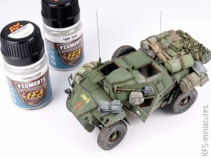 1/35 Humber Scout Car Mk.I  - Bronco - Budowa cz.2