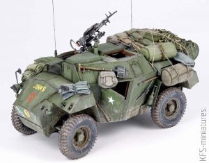 1/35 Humber Scout Car Mk.I  - Bronco - Budowa cz.2