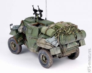 1/35 Humber Scout Car Mk.I  - Bronco - Budowa cz.2