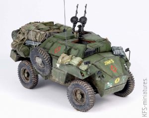 1/35 Humber Scout Car Mk.I  - Bronco - Budowa cz.2