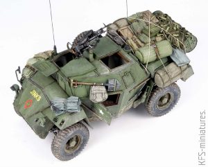 1/35 Humber Scout Car Mk.I  - Bronco - Budowa cz.2