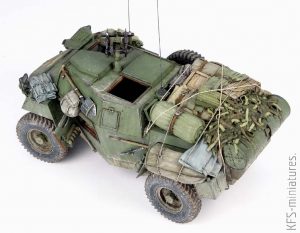 1/35 Humber Scout Car Mk.I  - Bronco - Budowa cz.2