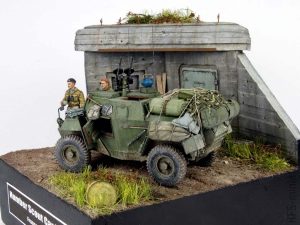 1/35 Humber Scout Car Mk.I  - Bronco - Budowa cz.2