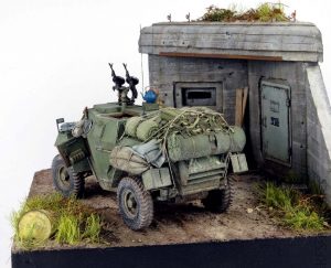 1/35 Humber Scout Car Mk.I  - Bronco - Budowa cz.2