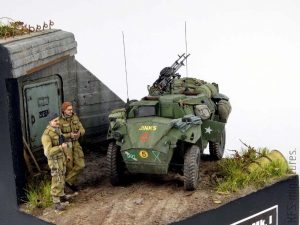 1/35 Humber Scout Car Mk.I  - Bronco - Budowa cz.2