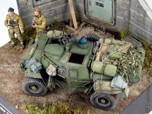 1/35 Humber Scout Car Mk.I  - Bronco - Budowa cz.2