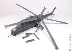 1/48 Mi-24V/VP – ZVEZDA  -  Budowa