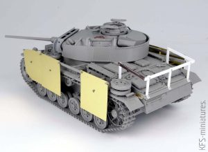 1/35 Pz.Kpfw.III Ausf.M mit schürzen – Takom/BLITZ - Budowa cz.1