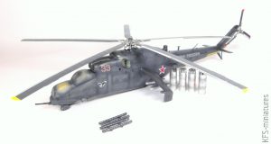 1/48 Mi-24V/VP – ZVEZDA  -  Budowa