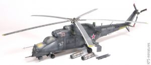 1/48 Mi-24V/VP – ZVEZDA  -  Budowa