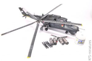 1/48 Mi-24V/VP – ZVEZDA  -  Budowa