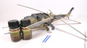 1/48 Mi-24V/VP – ZVEZDA  -  Budowa