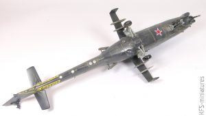 1/48 Mi-24V/VP – ZVEZDA  -  Budowa