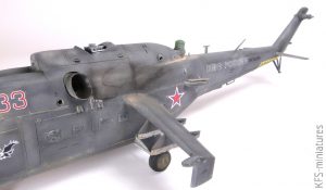 1/48 Mi-24V/VP – ZVEZDA  -  Budowa