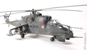 1/48 Mi-24V/VP – ZVEZDA  -  Budowa