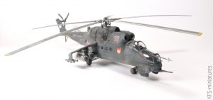 1/48 Mi-24V/VP – ZVEZDA  -  Budowa