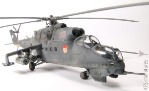 1/48 Mi-24V/VP – ZVEZDA  -  Budowa