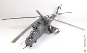 1/48 Mi-24V/VP – ZVEZDA  -  Budowa