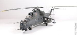 1/48 Mi-24V/VP – ZVEZDA  -  Budowa