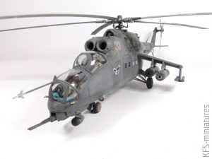 1/48 Mi-24V/VP – ZVEZDA  -  Budowa