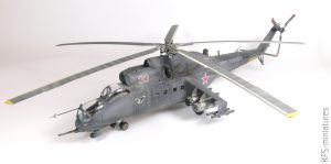 1/48 Mi-24V/VP – ZVEZDA  -  Budowa