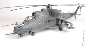 1/48 Mi-24V/VP – ZVEZDA  -  Budowa