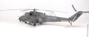 1/48 Mi-24V/VP – ZVEZDA  -  Budowa