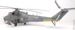 1/48 Mi-24V/VP – ZVEZDA  -  Budowa