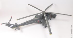 1/48 Mi-24V/VP – ZVEZDA  -  Budowa