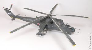 1/48 Mi-24V/VP – ZVEZDA  -  Budowa