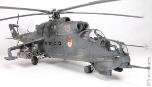 1/48 Mi-24V/VP – ZVEZDA  -  Budowa