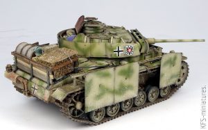 1/35 Pz.Kpfw.III Ausf.M mit schürzen – Takom/BLITZ – Budowa cz.2