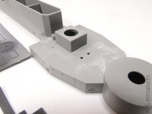 1/350 USS Salem CA-139 - Budowa cz. 2