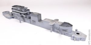 1/350 USS Salem CA-139 - Budowa cz. 2