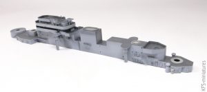 1/350 USS Salem CA-139 - Budowa cz. 2