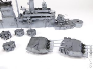 1/350 USS Salem CA-139 - Budowa cz. 2