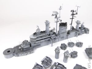 1/350 USS Salem CA-139 - Budowa cz. 2