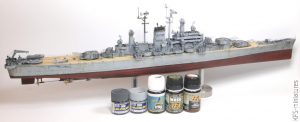 1/350 USS Salem CA-139 - Budowa cz. 2