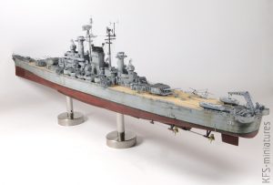 1/350 USS Salem CA-139 - Budowa cz. 2